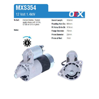 New Genuine OEX Starter Motor #MXS354