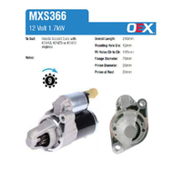 New Genuine OEX Starter Motor #MXS366