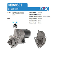 New Genuine OEX Starter Motor #MXS9601