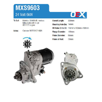 New Genuine OEX Starter Motor #MXS9603