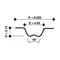 New Genuine DAYCO Timing Belt #94127