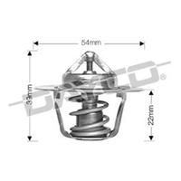 New Genuine DAYCO Thermostat 54.5mm Dia 91C #DT142B