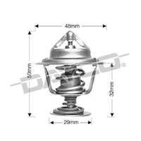 New Genuine DAYCO Thermostat 48mm Dia 77C  #DT17E