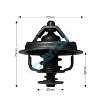 New Genuine DAYCO Thermostat 73mm Dia 89C #DT38G