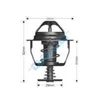 New Genuine DAYCO Thermostat 54mm Dia 89C #DT80G
