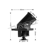 New Genuine DAYCO Thermostat 87C #DT88D