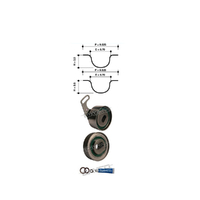New Genuine DAYCO Timing Belt Kit #KTBA040