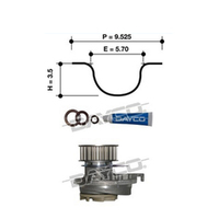 New Genuine DAYCO Timing Belt Kit #KTBA190P