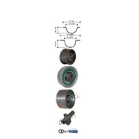 New Genuine DAYCO Timing Belt Kit #KTBA197H