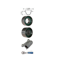 New Genuine DAYCO Timing Belt Kit #KTBA270H