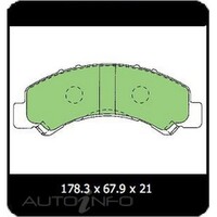 New Genuine PROTEX Brake Pad - Rear #CDP1051