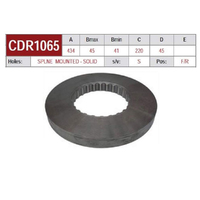 New Genuine PROTEX Rotor - Rear #CDR1065
