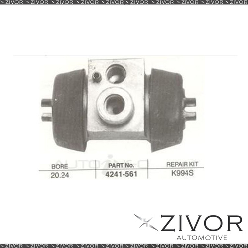 2x PROTEX Brake Wheel Cylinder-Rear For BEDFord CF . 3D 1972-1983 #4241-561