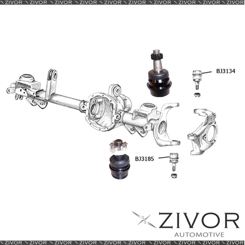 2x PROTEX Ball Joints-Front Upper For JEEP WRANGLER JK 2D 2007-2016 #BJ3134