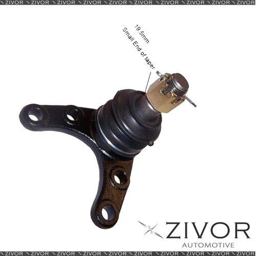 2x Ball Joints -Front Lower For FORD RANGER PJ, PK 4D C/C 4WD 2007 - 2011