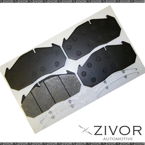 2x New PROTEX Brake Pad - Front For MAN FE . 2D Truck 6X4 1998 - 2004 CDP1006