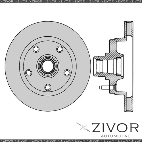 2x PROTEX Rotors - Front For FORD F150 . 2D C/C RWD 1988 - 1990 #DR120