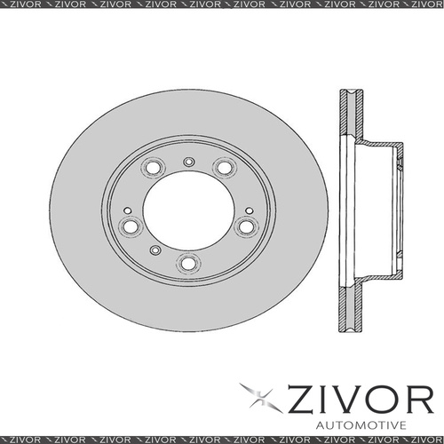 2x PROTEX Rotors-Front For PORSCHE BOXSTER 986 2D Roadster RWD 1997-2005 DR12274
