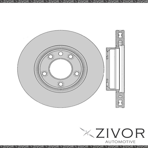 2x PROTEX Rotors-Front For VOLKSWAGEN TOUAREG 7P 4D SUV AWD 2010 - 2016 #DR12354