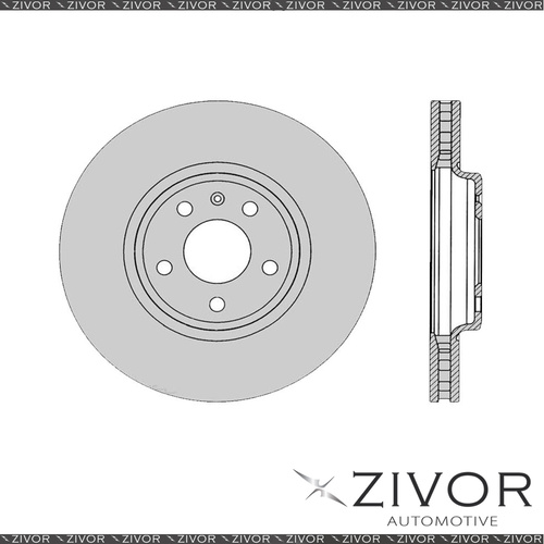 2x PROTEX Rotors-Front For AUDI A5 8T 2D Cpe AWD 2008 - 2016 #DR12764