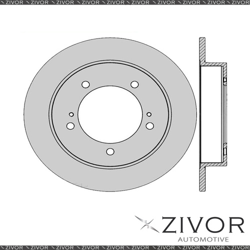 2x PROTEX Rotors - Front For SUZUKI JIMNY SN413 2D SUV 4WD 2000 - 2016 #DR12836