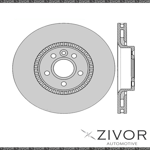 2x PROTEX Rotors - Front For VOLVO XC70 . 4D Wagon AWD 2007 - 2011 #DR12855