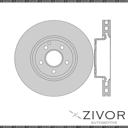 2x PROTEX Rotors-Front For MERCEDES BENZ E250 CDI S212 4D Wgn 2009-2016 #DR12882