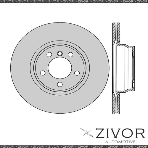 2x PROTEX Rotors - Front For BMW 328i F30 4D Sdn RWD 2012 - 2016 #DR12938