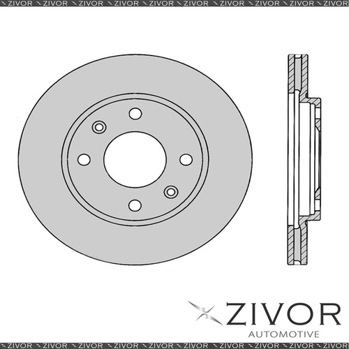 2x PROTEX Rotors - Front For CITROEN XSARA . 4D H/B FWD 1998 - 2005 #DR273