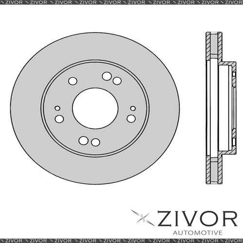 2x PROTEX Rotors - Front For MITSUBISHI MAGNA TS 4D Sdn FWD 1994 - 1996 #DR421