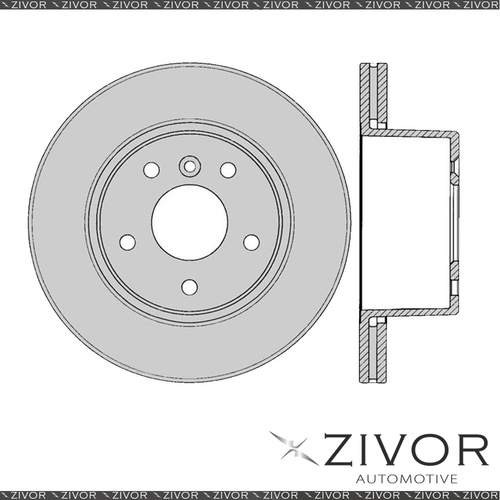 2x PROTEX Rotors-Front For LAND ROVER DISCOVERY SERIES 2 4D 1998-2005 #DR528