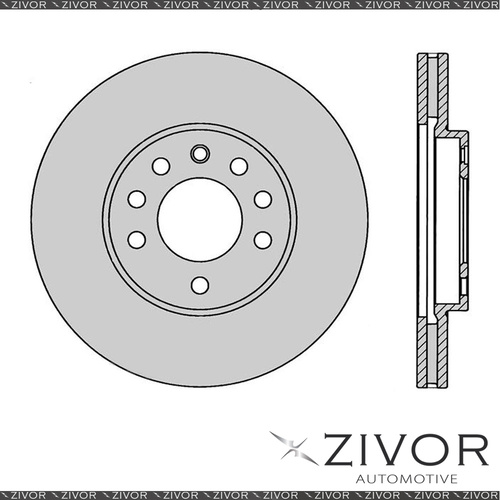 2x PROTEX Rotors - Front For HOLDEN ASTRA TS 4D Sdn FWD 1999 - 2005 #DR815