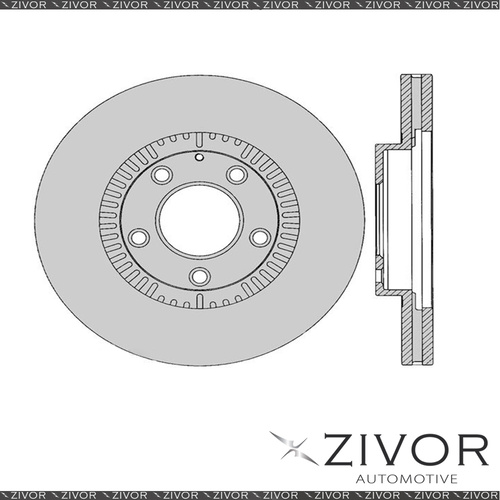 2x PROTEX Rotors - Front For EUNOS 800M . 4D Sdn FWD 1994 - 1996 #DR866