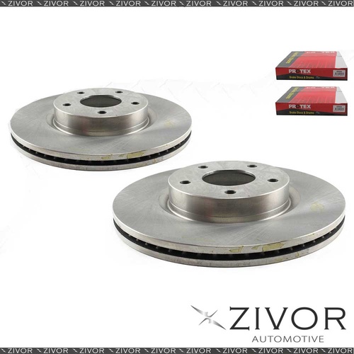 2x FRONT DISC BRAKE ROTOR SUIT For NISSAN SKYLINE V35 250GT 300GT 350GT