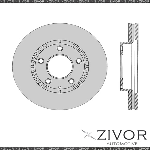 2x PROTEX Rotors - Front For EUNOS 800 . 4D Sdn FWD 1994 - 1996 #DR962