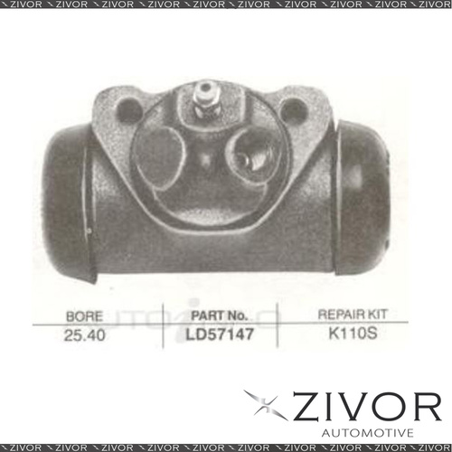 2x PROTEX Brake Wheel Cylinder-Rear For Ford F250 . 2D Ute RWD 1970-1985 LD57147