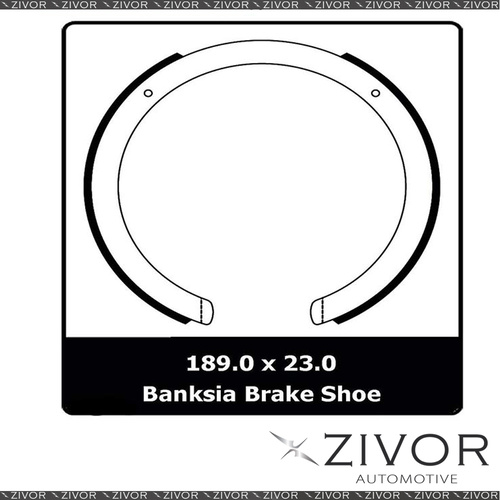 2x Parking Brake Minor Kit For HOLDEN COMMODORE VZ 4D Wgn RWD 2004 - 2007