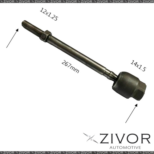 2x PROTEX Rack Ends For HOLDEN CRUZE YG 4D H/B AWD 2002 - 2006 #RE1003