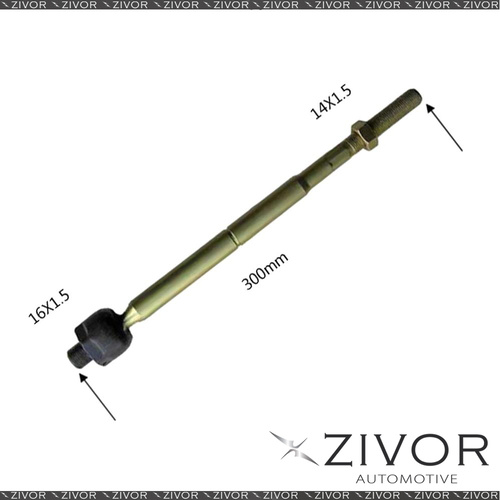 2x PROTEX Rack Ends For KIA MENTOR . 4D Wgn FWD 2000 - 2002 #RE1057