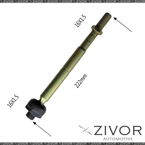 2x PROTEX Rack Ends For MITSUBISHI TRITON MN 4D Ute RWD 2011 - 2016 #RE1073