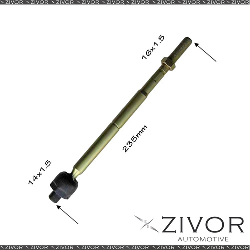 2x PROTEX Rack Ends For TOYOTA TARAGO GSR50R 3D Van FWD 2007 - 2016 #RE1083