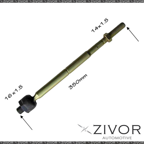 2x PROTEX Rack Ends For MITSUBISHI OUTLANDER ZG, ZH 4D 2006-2012 #RE1308