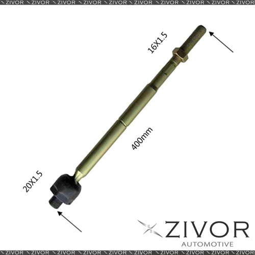 2x PROTEX Rack Ends For FORD TRANSIT VH 2D C/C RWD 2000 - 2004 #RE3038