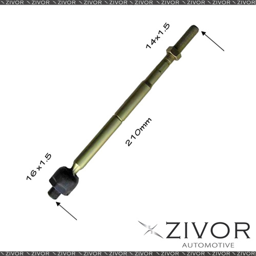 2x PROTEX Rack Ends For HYUNDAI ACCENT MC 2D H/B FWD 2006 - 2010 #RE3500