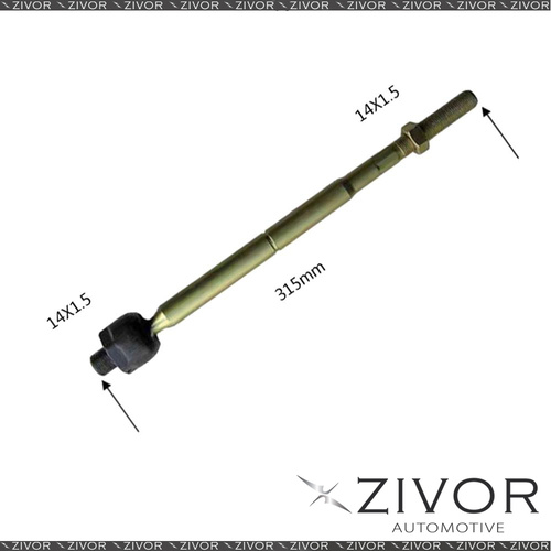 2x PROTEX Rack Ends For GREAT WALL V240 K2 4D Ute 4WD 2009 - 2016 #RE5361