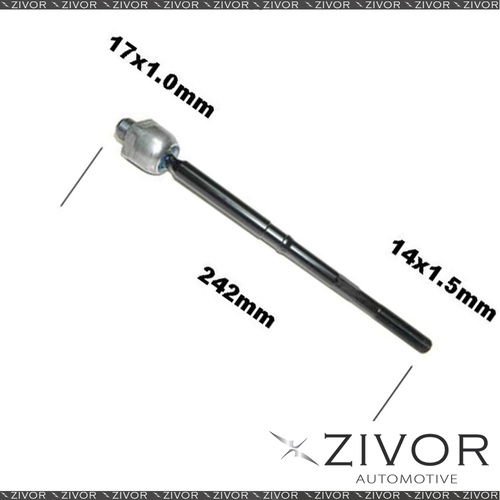 2x PROTEX Rack Ends For MAZDA 929 HC 4D H/Top RWD 1987 - 1991 #RE757