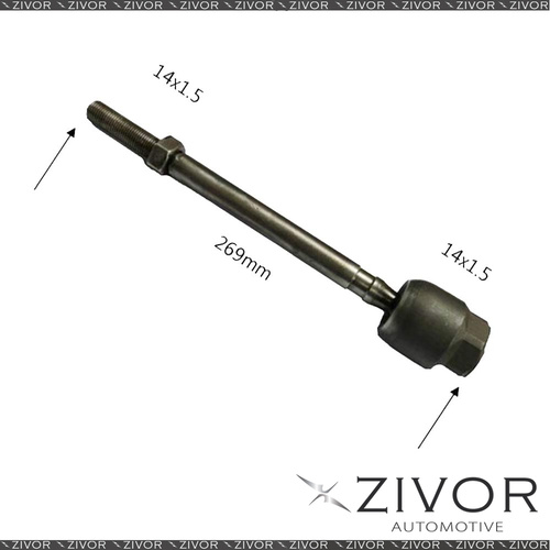 2x PROTEX Rack Ends For HOLDEN RODEO KB 2D C/C 4WD 1983 - 1984 #RE846