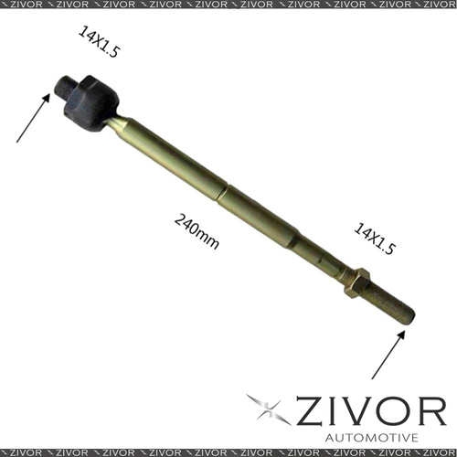 2x PROTEX Rack Ends For MERCEDES BENZ A200 W176 4D H/B FWD 2013 - 2016 #RE879