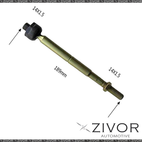 2x PROTEX Rack Ends For TOYOTA TOWNACE KR26R 3D Van RWD 1982 - 1990 #RE883