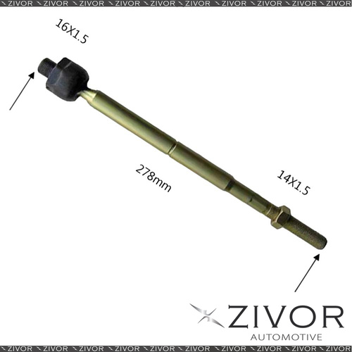 2x PROTEX Rack Ends For MAZDA 626 GC 2D Cpe FWD 1983-1987 #RE895R